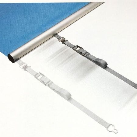 Spanngurte an beiden Stirnseiten